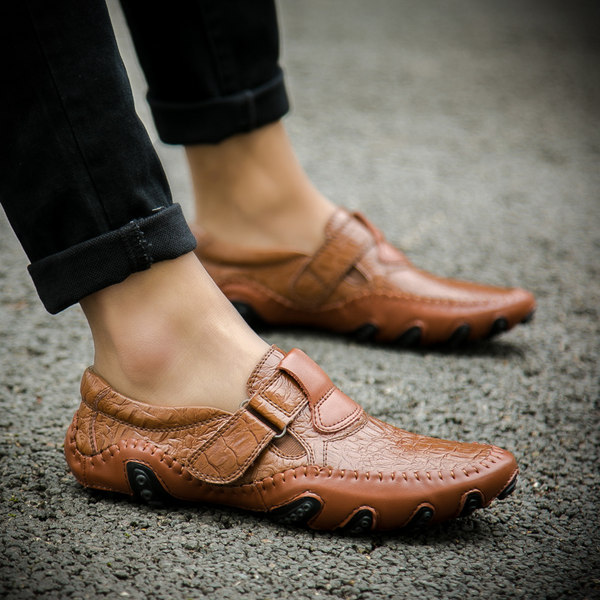 รองเท้าหนังผู้ชาย มีไซส์39-44 รองเท้าโลฟเฟอร์ชาย Slip-On Shoes
