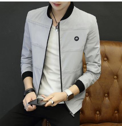 เสื้อแจ็คเก็ตเท่ ๆ เสื้อกันลม เสื้อ jacket ผ้าคอตต้อน ทรงคงตัว แบบสวย เสื้อ jacket วัยรุ่น สีพื้น ใส่เที่ยว เท่ๆ 852852