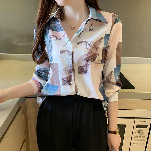 เสื้อชีฟองเกาหลี เสื้อชีฟองสวยๆ
