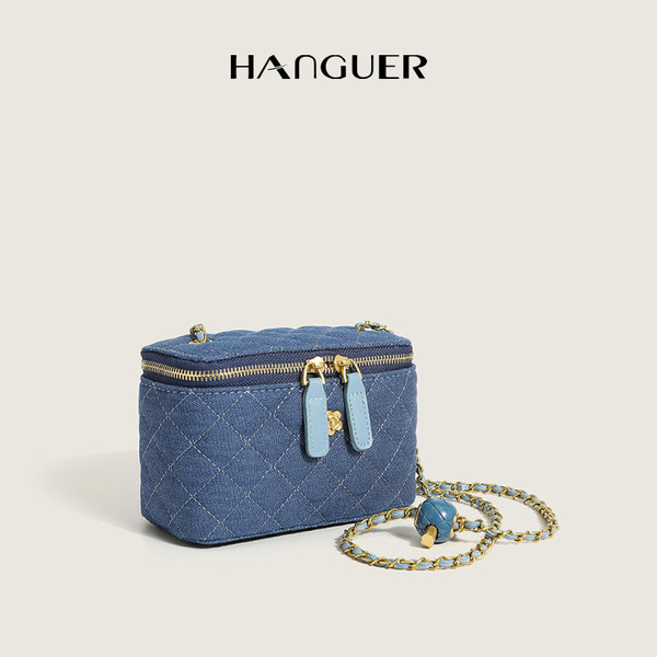 กระเป๋าสะพายข้างผู้หญิง กระเป๋าสะพายสไตล์เกาหลี By HANGUER&CK