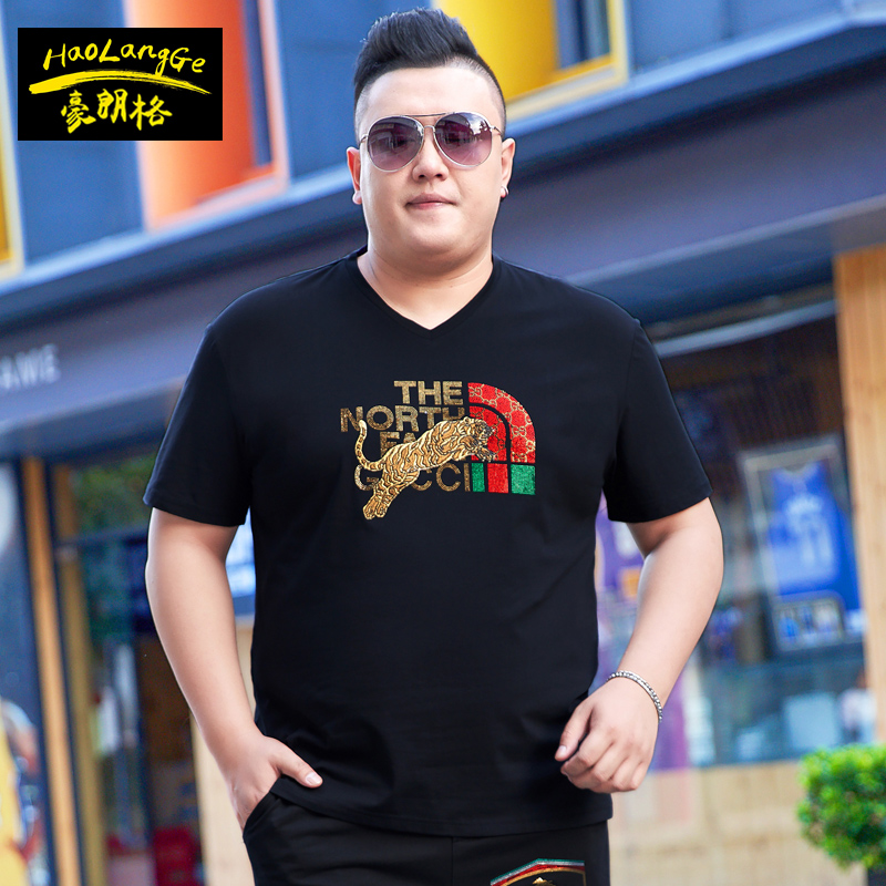 เสื้อยืดผู้ชายอ้วน S-5XL(อกเสื้อ39-51นิ้ว)