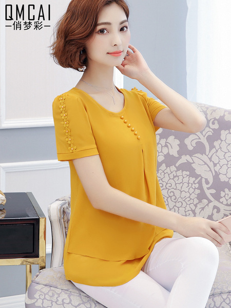 เสื้อลูกไม้ชีฟองสวยๆ By QMCAI