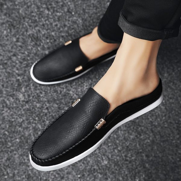 รองเท้าหนังผู้ชาย มีไซส์39-44 รองเท้าโลฟเฟอร์ชาย Slip-On Shoes