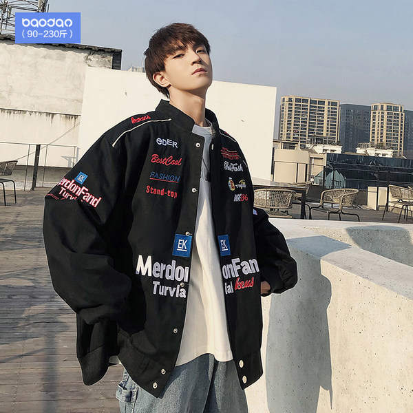 เสื้อแจ็คเก็ตเบสบอล เสื้อคลุม เสื้อแขนยาวสไตล์เกาหลี