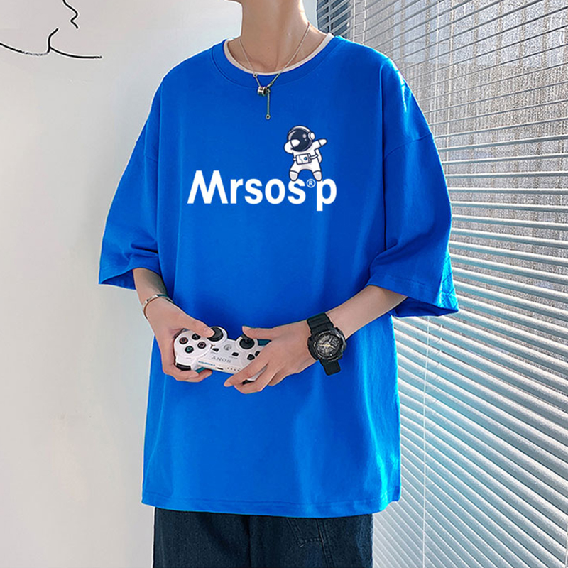 เสื้อยืดผู้ชายอ้วน XL-5XL อกเสื้อ40-52 นิ้ว