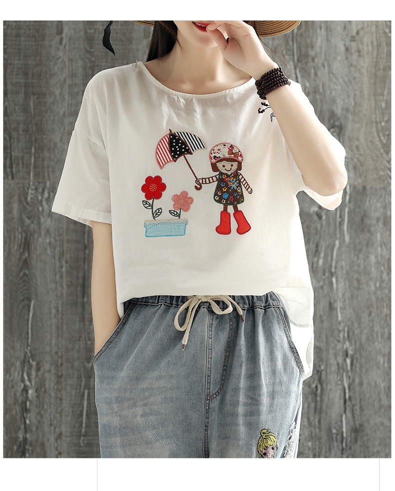 เสื้อผ้าฝ้าย ผ้าลินิน มีขนาดไซส์เดียว อกประมาณ100ซม.หรือประมาณ 40นิ้วขึ้นไป