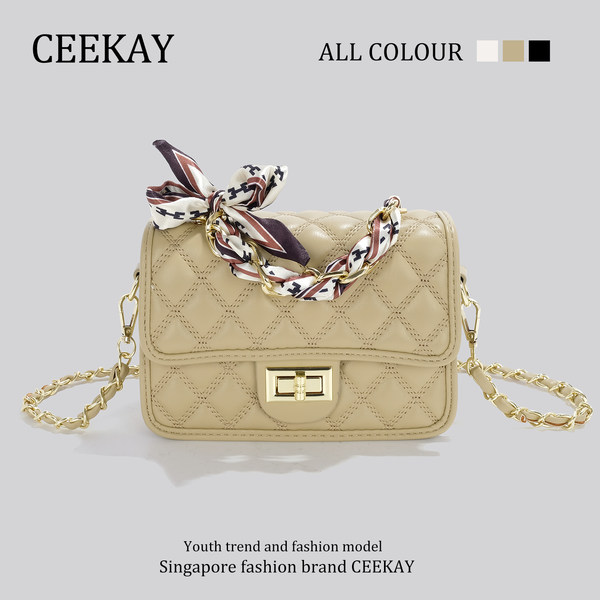 กระเป๋าสะพายข้างเกาหลี กระเป๋าผู้หญิงแบรนด์ CEEKEY