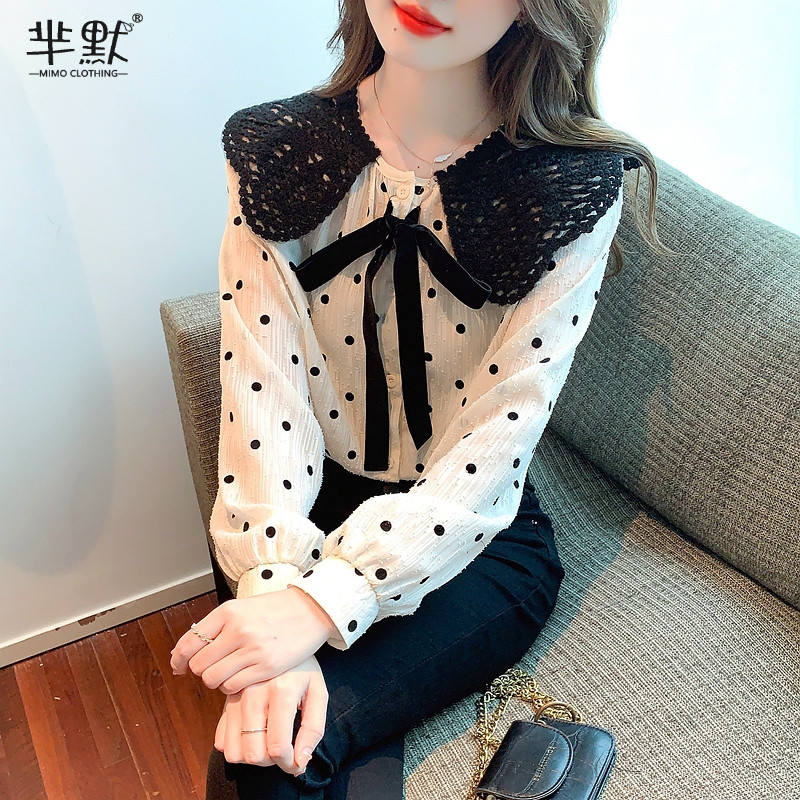 เสื้อลูกไม้ เสื้อเชิ้ตแขนยาว