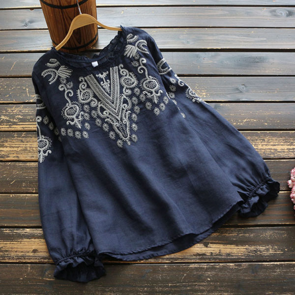 เสื้อลินิน แบบเสื้อสวยๆ เสื้อผ้าฝ้ายลินิน เสื้อเชิ้ตผ้าลินิน BY LININ