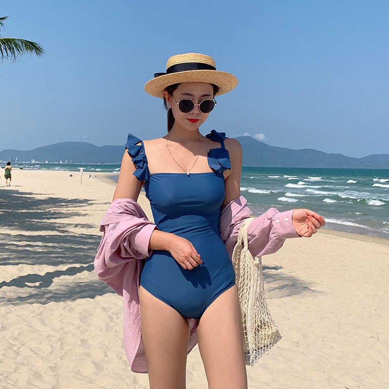 ชุดว่ายน้ำผู้หญิง แบบชุดว่ายน้ำสไตล์เกาหลี