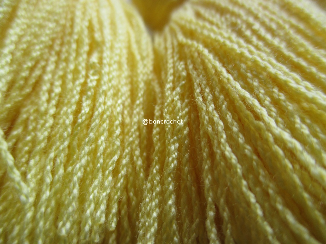 พู่แบบหนาฟู ขนาด 2 นิ้ว 4 ply tassel crochet acrylic yarn 4 ply เหลืองอ่อน 2 นิ้ว