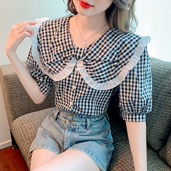 เสื้อเชิ้ตแขนยาววัยรุ่น ลายสวยๆ แบรนด์ YIL AN