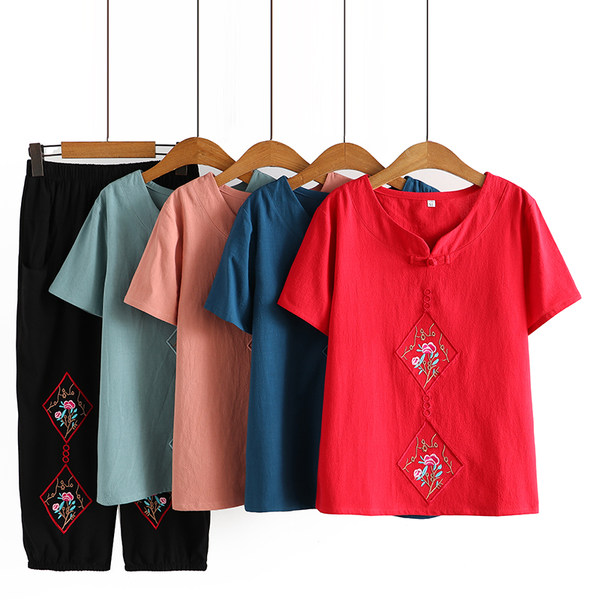 เสื้อลินินสไตล์ผู้ใหญ่ เสื้อคุณแม่ เสื้อผู้ใหญ่ แบรนด์ LININ