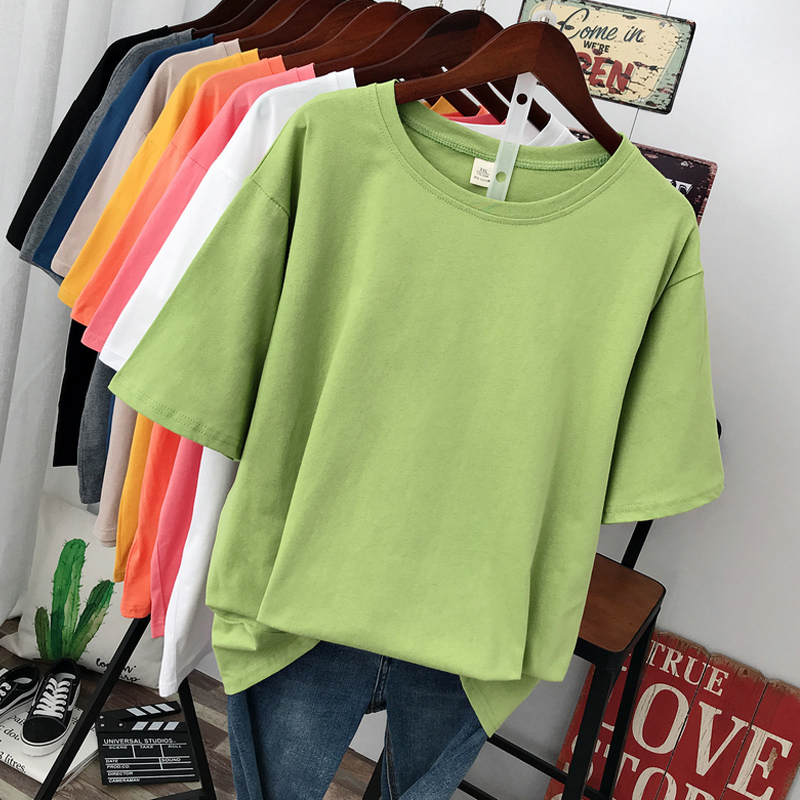 เสื้อยืดคอตตอน สกรีนลายน่ารัก มีหลากหลายสี ส่งฟรีทั่วไทย BY JIMIAO