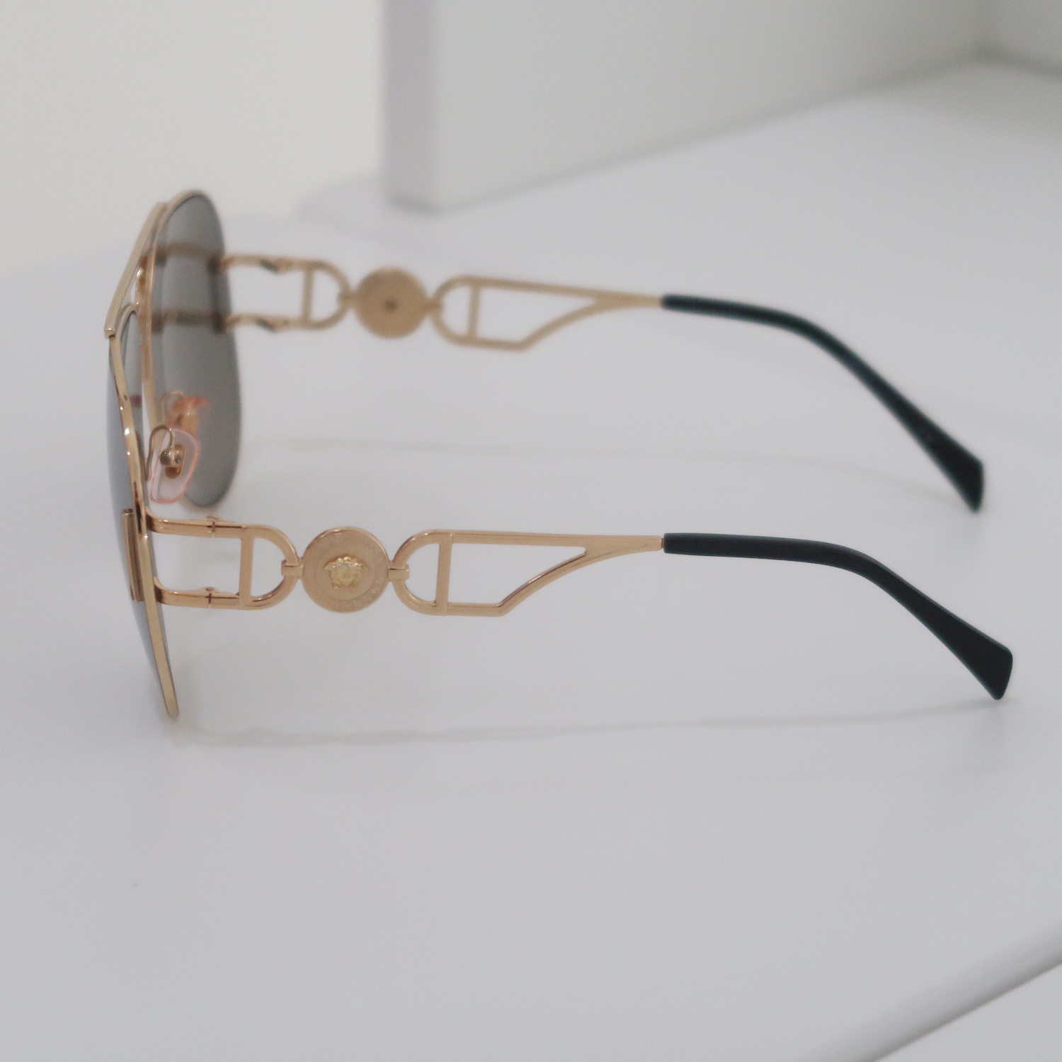 Versace Gold Medusa '95 Pilot Sunglasses