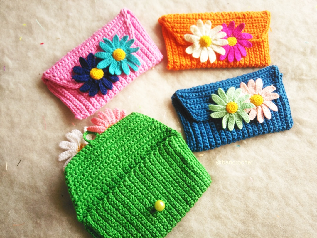 กระเป๋าถักโครเชต์ bags crochet