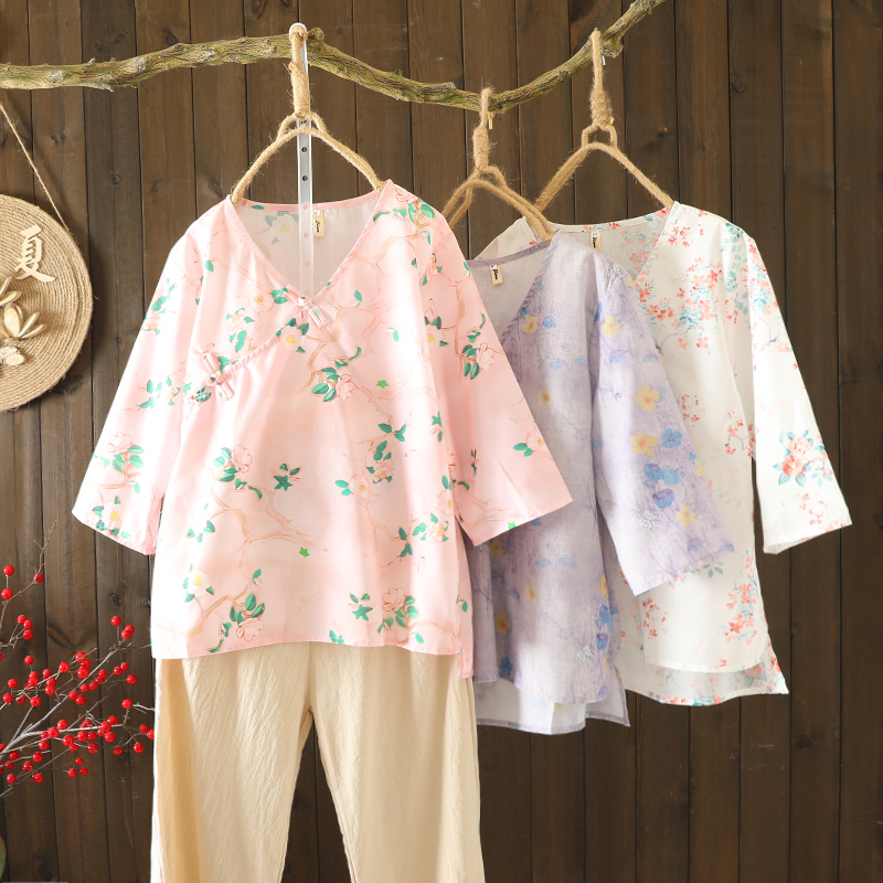 เสื้อลินิน เสื้อผ้าฝ้ายลินิน เสื้อเชิ้ตผ้าลินิน