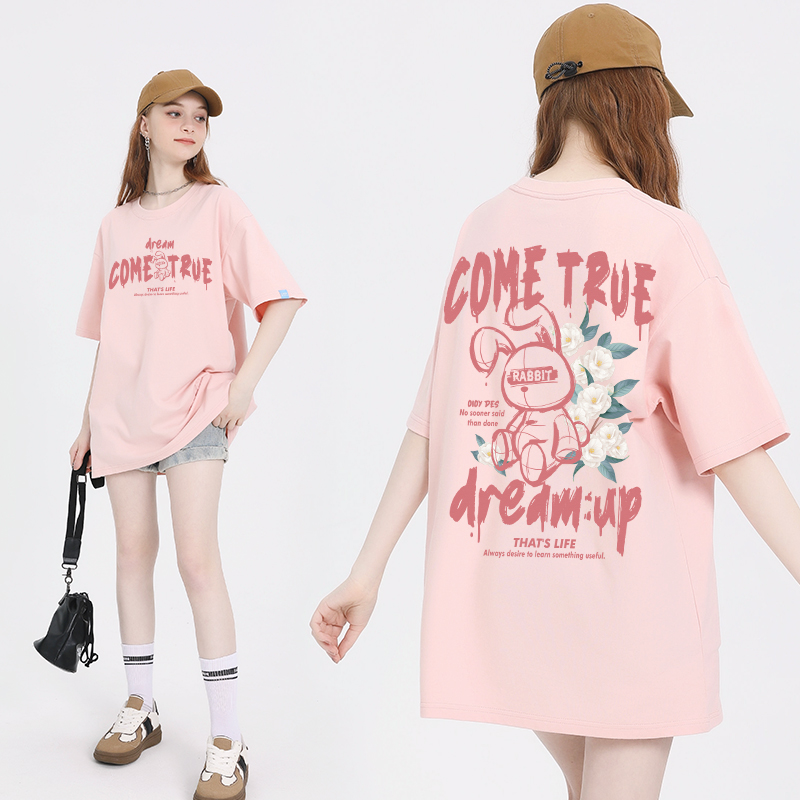 เสื้อผ้าวัยรุ่นเกาหลี เสื้อยืดวัยรุ่นผู้หญิง มีขนาด S M L XL