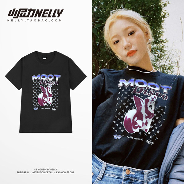 เสื้อยืดคอกลม ผู้ชาย เสื้อยืดผู้ชายเกาหลี เสื้อยืดเกาหลี แบรนด์ NELLY
