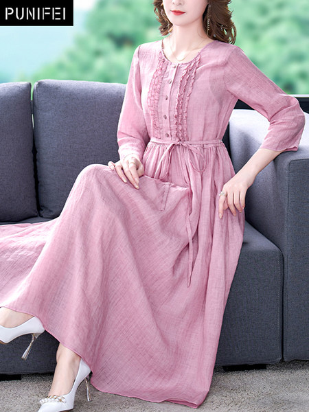 เดรสวัยผู้ใหญ่40-60ปี เดรสคุณแม่ ชุดเดรสทำงานวัยผู้ใหญ่ แบรนด์ MAMA DRESS