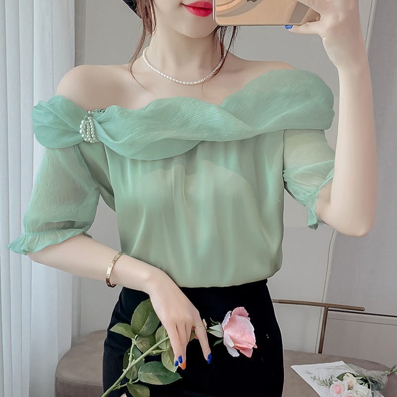 เสื้อเชิ้ตแขนยาววัยรุ่น ลายสวยๆ แบรนด์ YIL AN