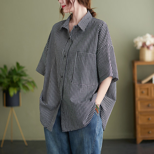 เสื้อลินิน แบบเสื้อสวยๆ เสื้อผ้าฝ้ายลินิน เสื้อเชิ้ตผ้าลินิน BY LININ