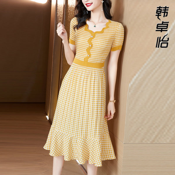 เดรสวัยผู้ใหญ่40-60ปี เดรสคุณแม่ ชุดเดรสทำงานวัยผู้ใหญ่ แบรนด์ MAMA DRESS