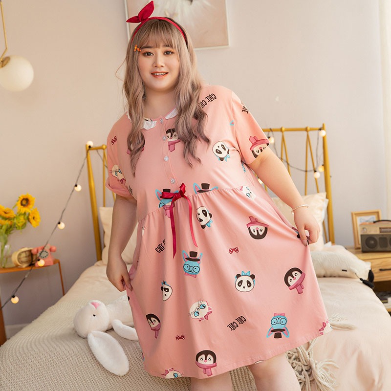 ชุดนอนคนอวบ-อ้วน 3X-6XL