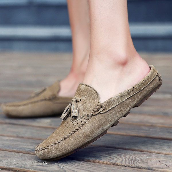 รองเท้าหนังผู้ชาย มีไซส์39-44 รองเท้าโลฟเฟอร์ชาย Slip-On Shoes