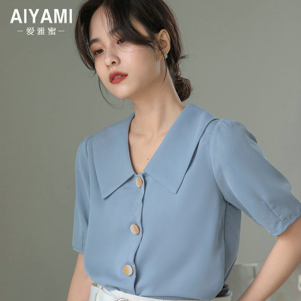 เสื้อชีฟองเกาหลี เสื้อชีฟองสวยๆ