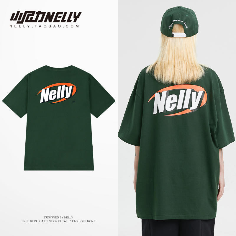 เสื้อยืดคอกลม ผู้ชาย เสื้อยืดผู้ชายเกาหลี เสื้อยืดเกาหลี แบรนด์ NELLY