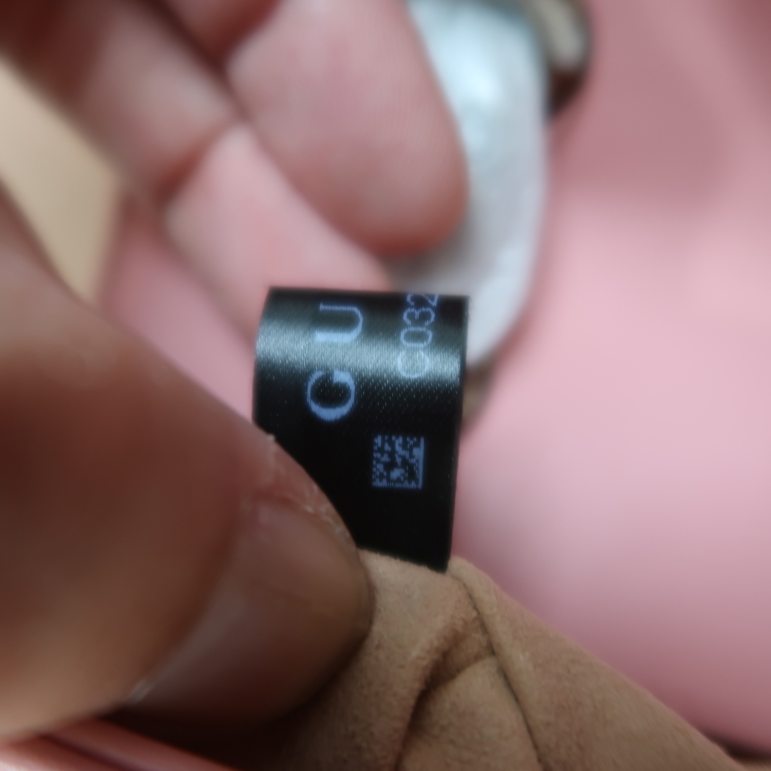 Gucci Pink Calfskin GG Marmont Mini Flap 22 SHW