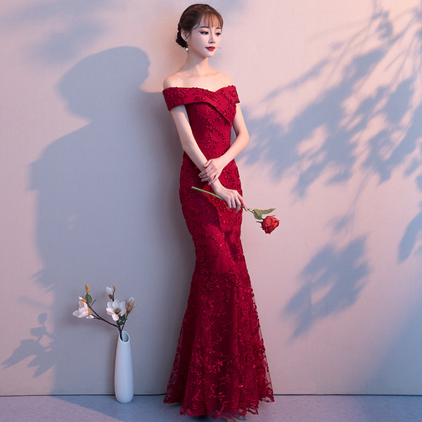 ชุดราตรี ชุดออกงาน ดีไซน์หรู แบรนด์ Angel