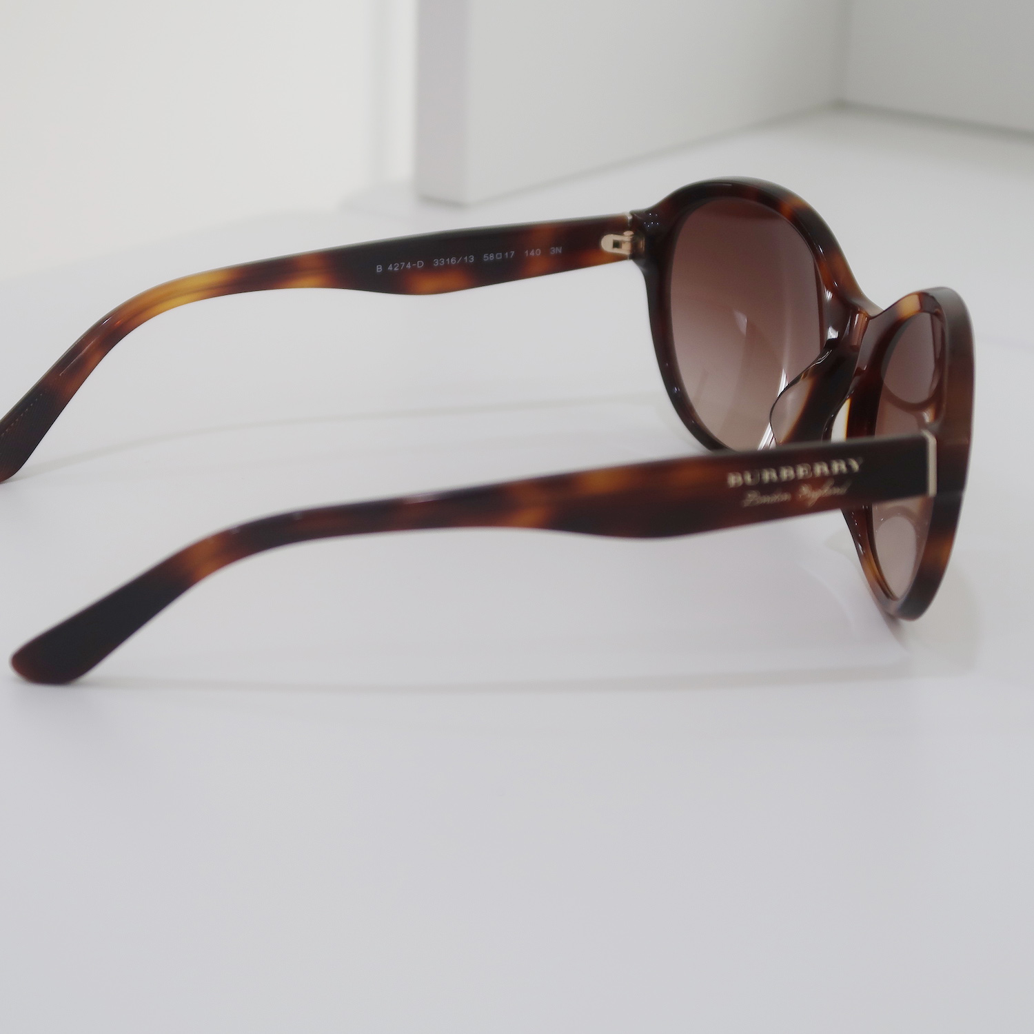 Burberry Round TurtleShield B4274-D Sunglasses
