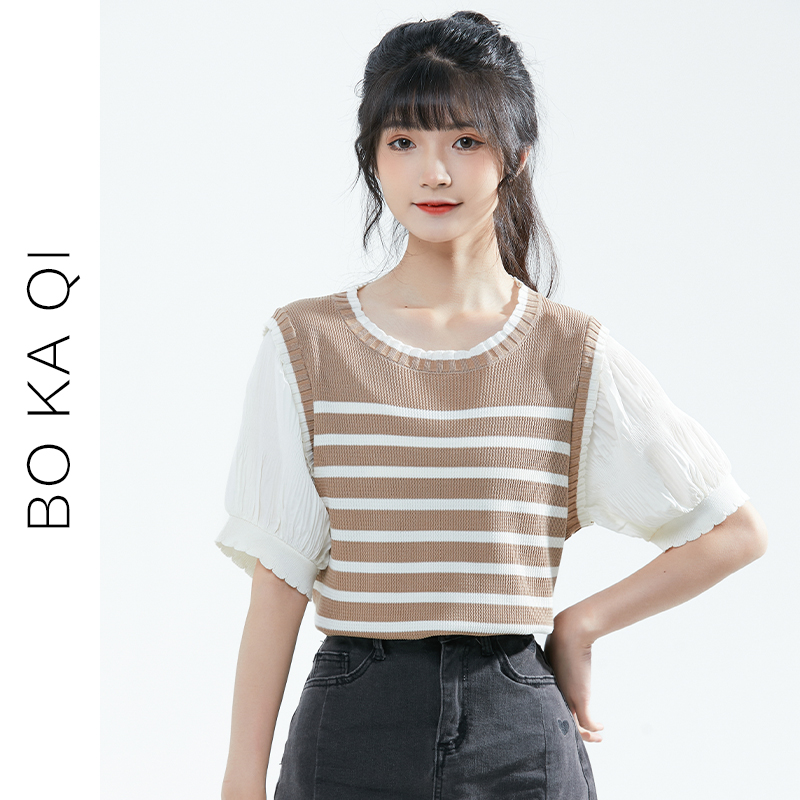 เสื้อผ้าวัยรุ่นเกาหลี เสื้อยืดวัยรุ่นผู้หญิง มีขนาด S M L XL