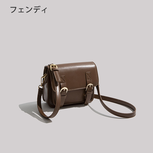 กระเป๋าสะพายข้างผู้หญิง กระเป๋าสะพายสไตล์เกาหลี By Japanese フェンディ authentic bag