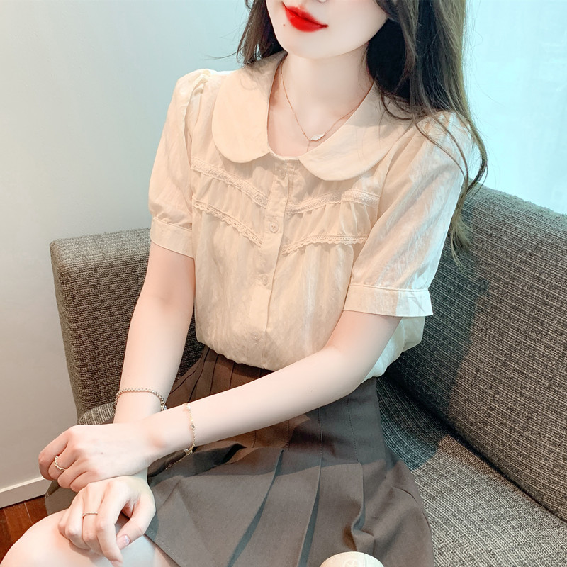 เสื้อเชิ้ตผู้หญิงแขนยาว เสื้อเชิ้ตผู้หญิงใส่ทํางาน 390 บาทต่อชิ้น ฟรีค่าจัดส่ง