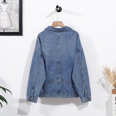 เสื้อแจ็กเก็ตยีนส์ เสื้อคลุมยีนส์คนอ้วน แจ็คเกตยีนส์ Bigsize มีไซส์L-5XL