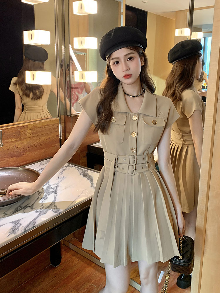 เดรสวัยรุ่น-เดรสคนอ้วนวัยรุ่น L-4XL(อก38-46 นิ้ว)