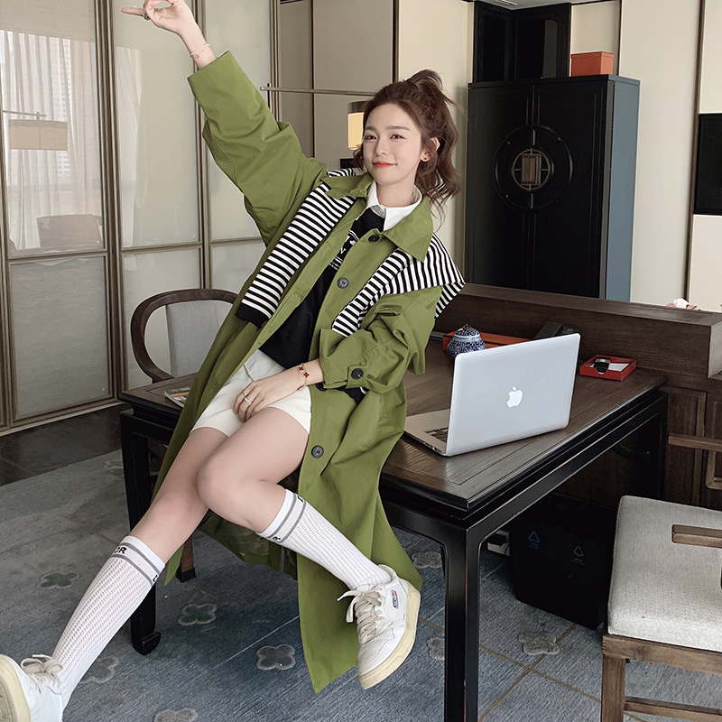 เสื้อโค้ท เสื้อโค้ทกันหนาว เสื้อโค้ทใส่เที่ยวต่างประเทศ ยี่ห้อ: Qianziqian