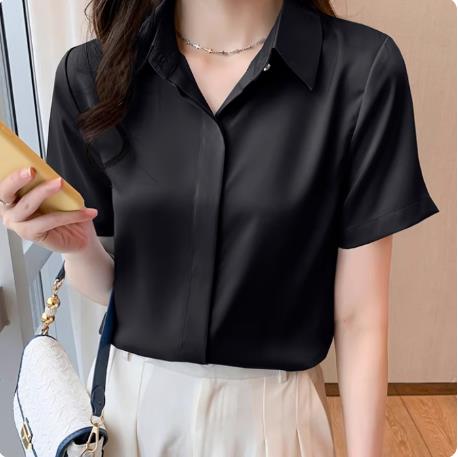เสื้อสีดำสุภาพ เรียบหรู ดูดี เหมาะกับทุกโอกาส | เสื้อผู้หญิงสุภาพ