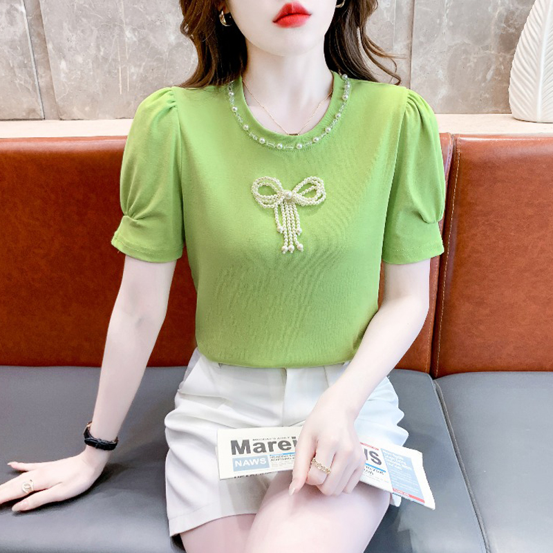 เสื้อผ้าวัยรุ่นเกาหลี เสื้อยืดวัยรุ่นผู้หญิง มีขนาด S M L XL