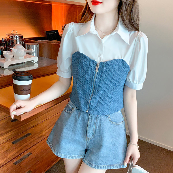 เสื้อเชิ้ตแขนยาววัยรุ่น ลายสวยๆ แบรนด์ YIL AN