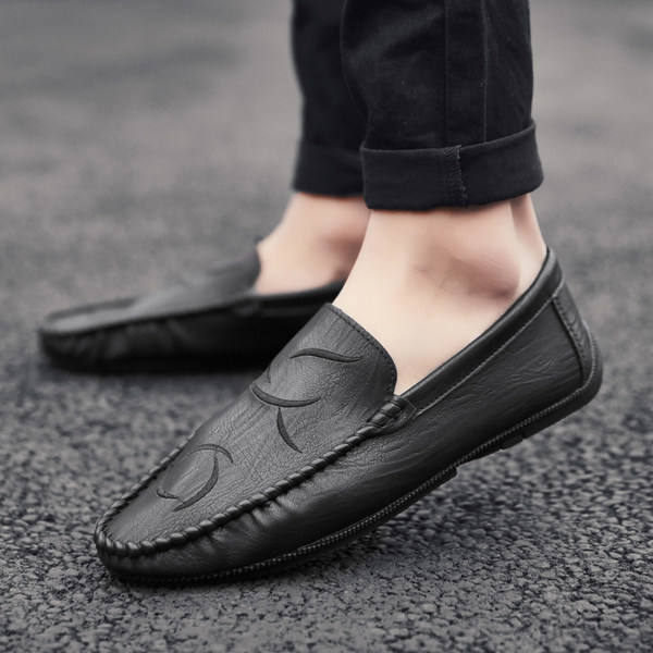 รองเท้าหนังผู้ชาย มีไซส์39-44 รองเท้าโลฟเฟอร์ชาย Slip-On Shoes