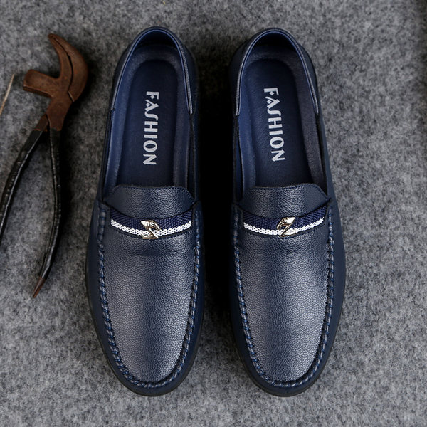 รองเท้าหนังผู้ชาย มีไซส์39-44 รองเท้าโลฟเฟอร์ชาย Slip-On Shoes