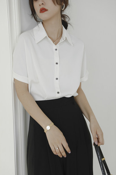 เสื้อชีฟองเกาหลี เสื้อชีฟองสวยๆ