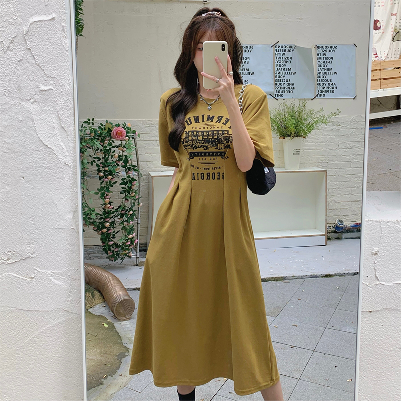 เดรสวัยรุ่น-เดรสคนอ้วนวัยรุ่น L-4XL(อก38-46 นิ้ว)