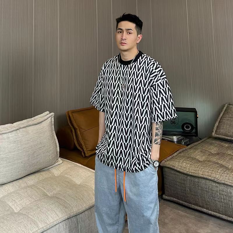 เสื้อยืดผู้ชายอ้วน S-5XL(อกเสื้อ39-51นิ้ว)