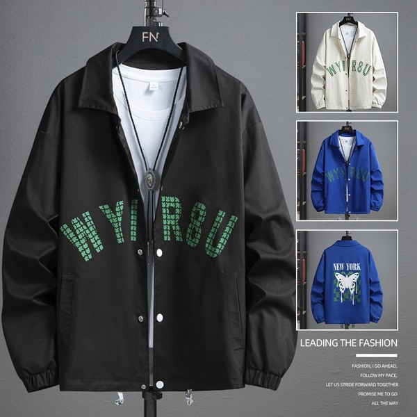 เสื้อแจ็คเก็ตเบสบอล เสื้อคลุม เสื้อแขนยาวสไตล์เกาหลี