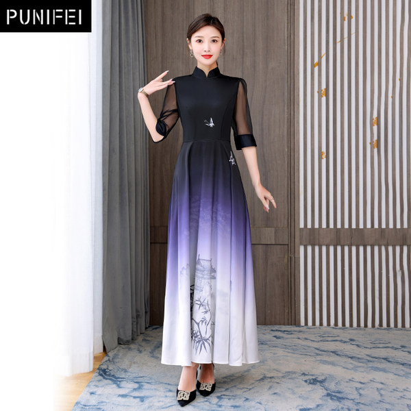เดรสวัยผู้ใหญ่40-60ปี เดรสคุณแม่ ชุดเดรสทำงานวัยผู้ใหญ่ แบรนด์ MAMA DRESS